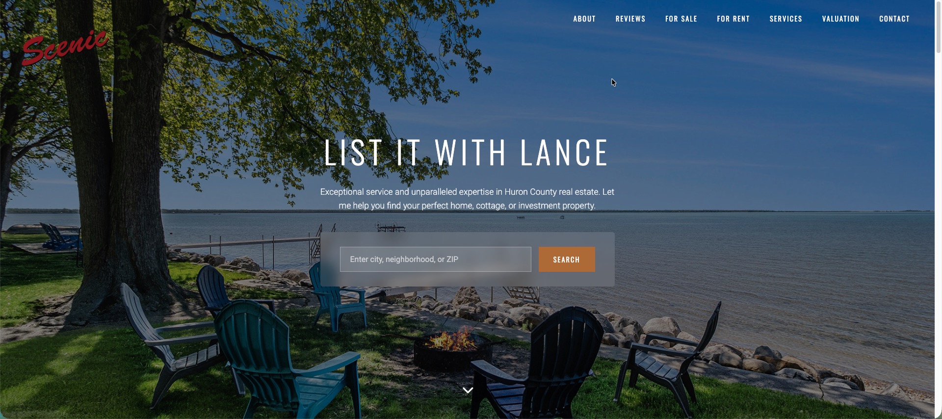 ListItWithLance.com - Real Estate Website Example